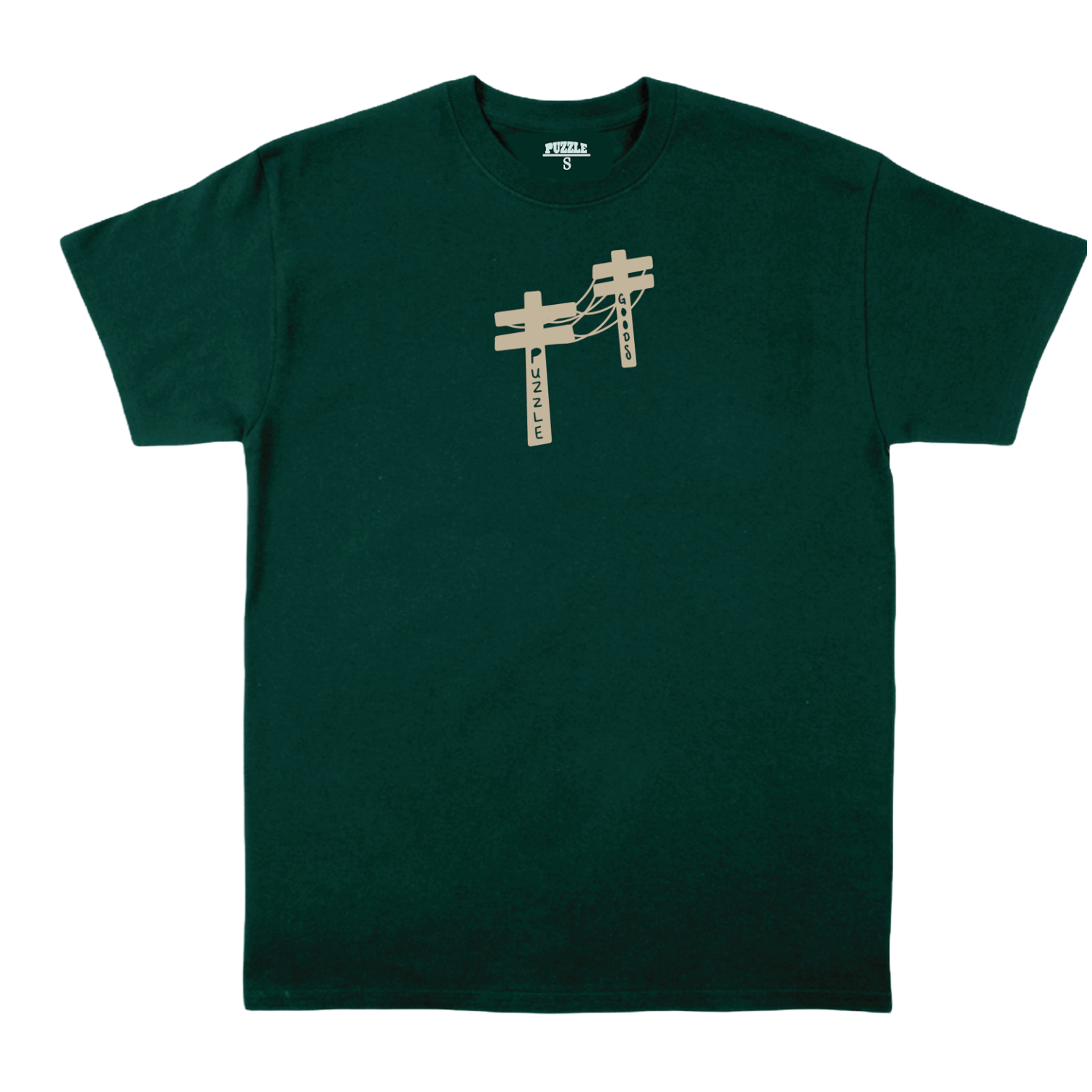 PG Power Tee (Forest Green)