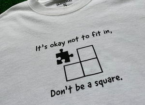 Don’t be a Square Tee (White)