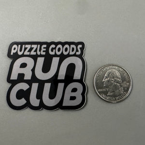 PG Run Club Sticker (Gray)
