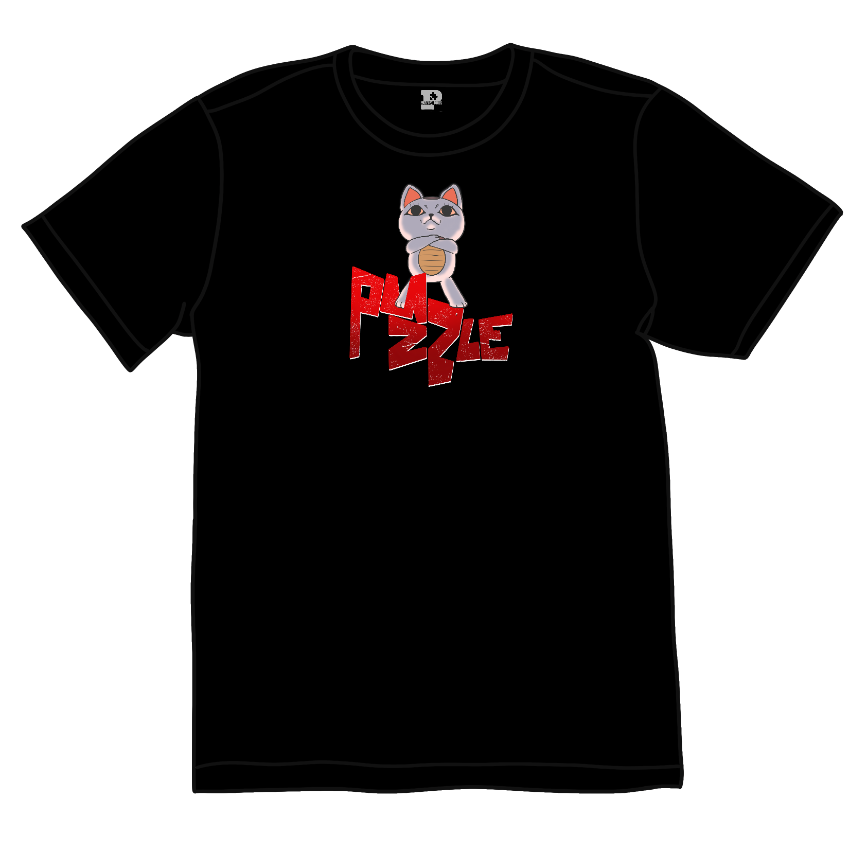 Turbo Puzzle Tee (Black)