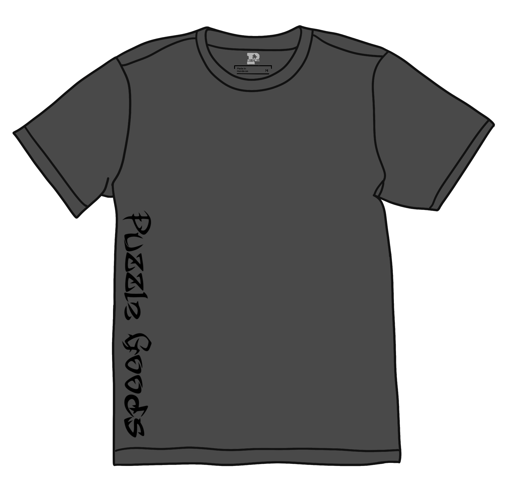 PG Tat Tee (Charcoal)