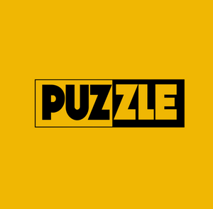 Puzzle Half & Half Tee (Yellow)