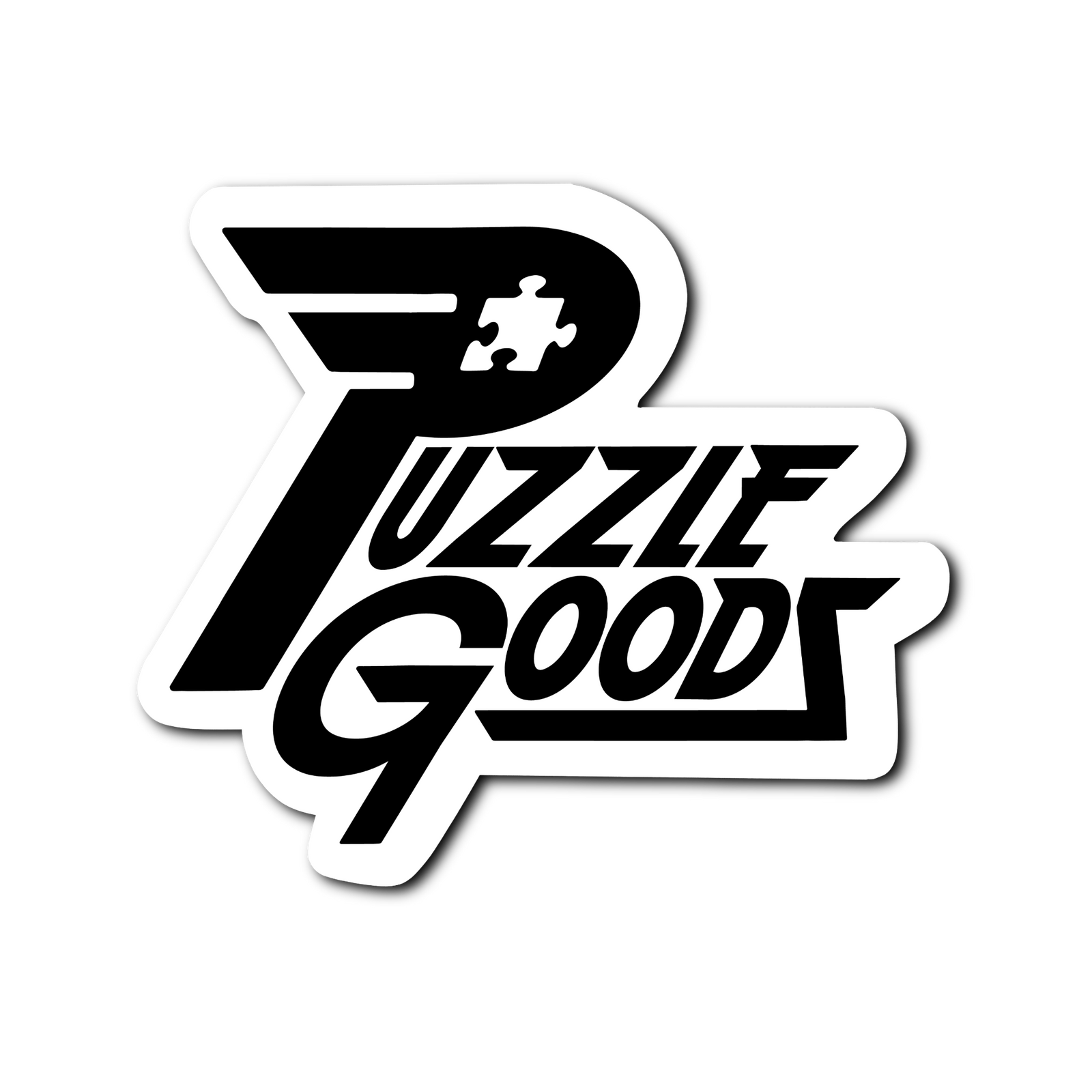 PG Move Sticker (Black/White)