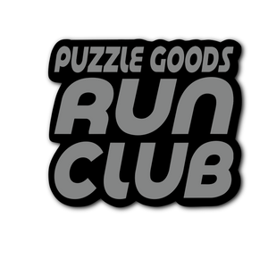 PG Run Club Sticker (Gray)