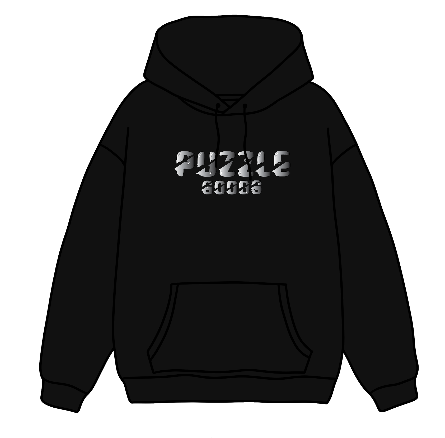 PG Steel Hoodie (Black)