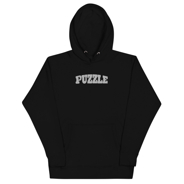 Puzzle Flex Hoodie (Black) - Puzzle Goods