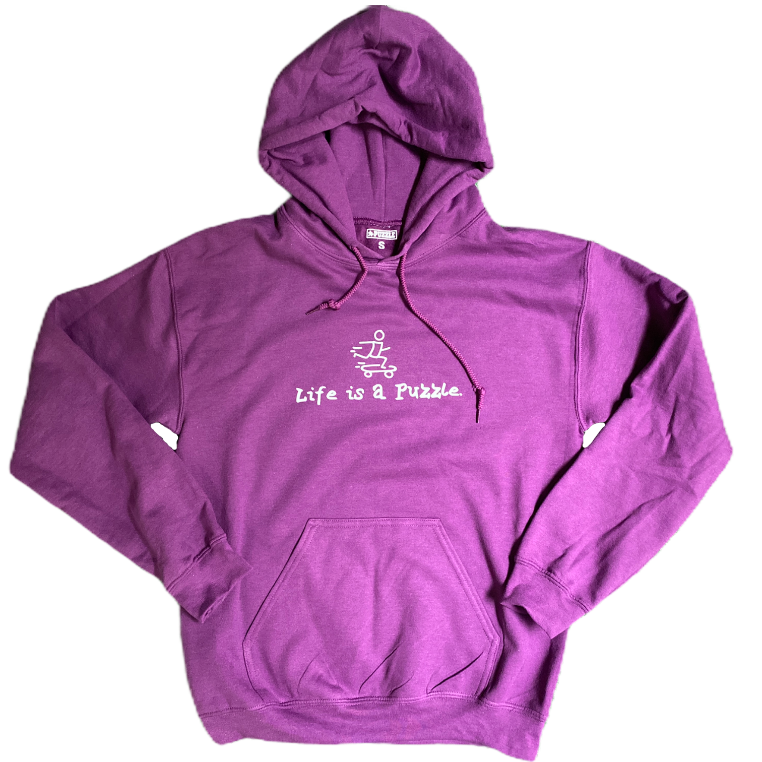 Life Is A Puzzle Hoodie (Purple)