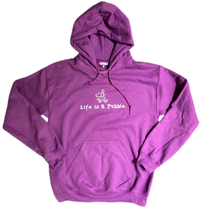 Life Is A Puzzle Hoodie (Purple)