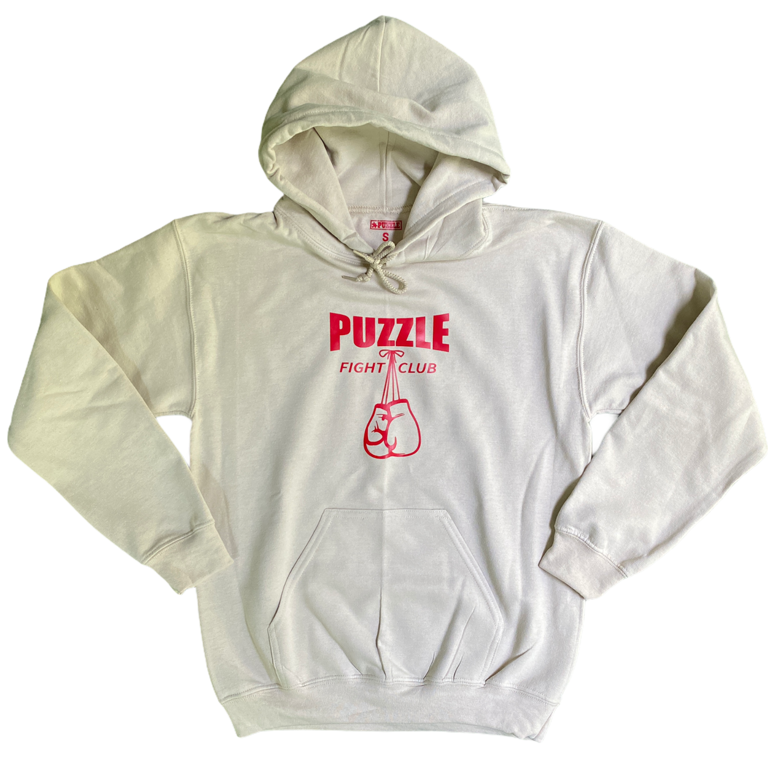 Puzzle Fight Club Hoodie (Sand)