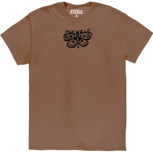 Puzzle Moth Tee (Brown)