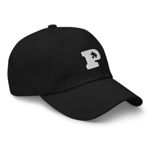 Puzzle P Dad Hat (Black)