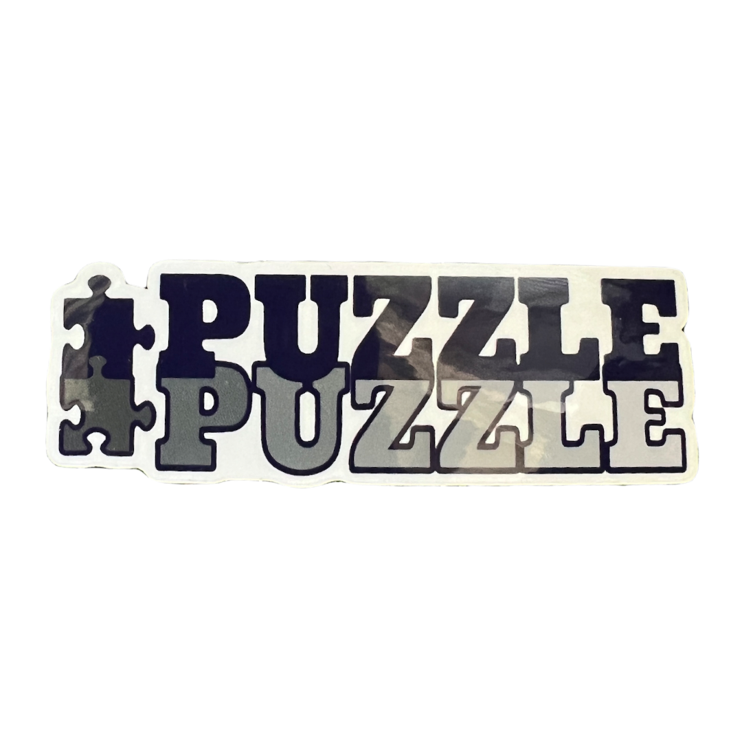 Double Puzzle Sticker