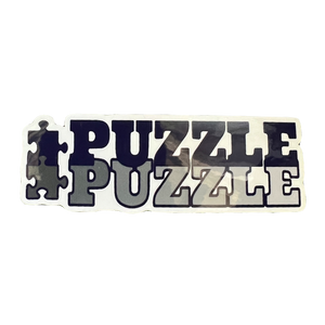 Double Puzzle Sticker