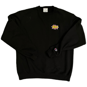 Kapow x Champion Sweater (Black)