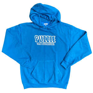 Puzzle SB Wavy Hoodie (Sapphire Blue)