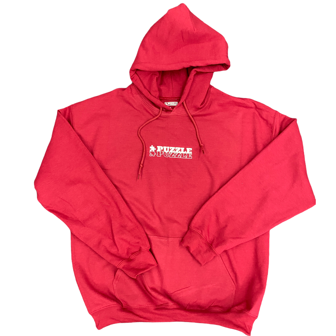 Double Puzzle Hoodie (Red)