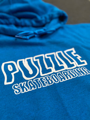 Puzzle SB Wavy Hoodie (Sapphire Blue)