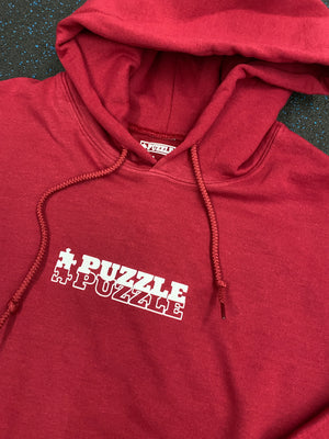 Double Puzzle Hoodie (Red)